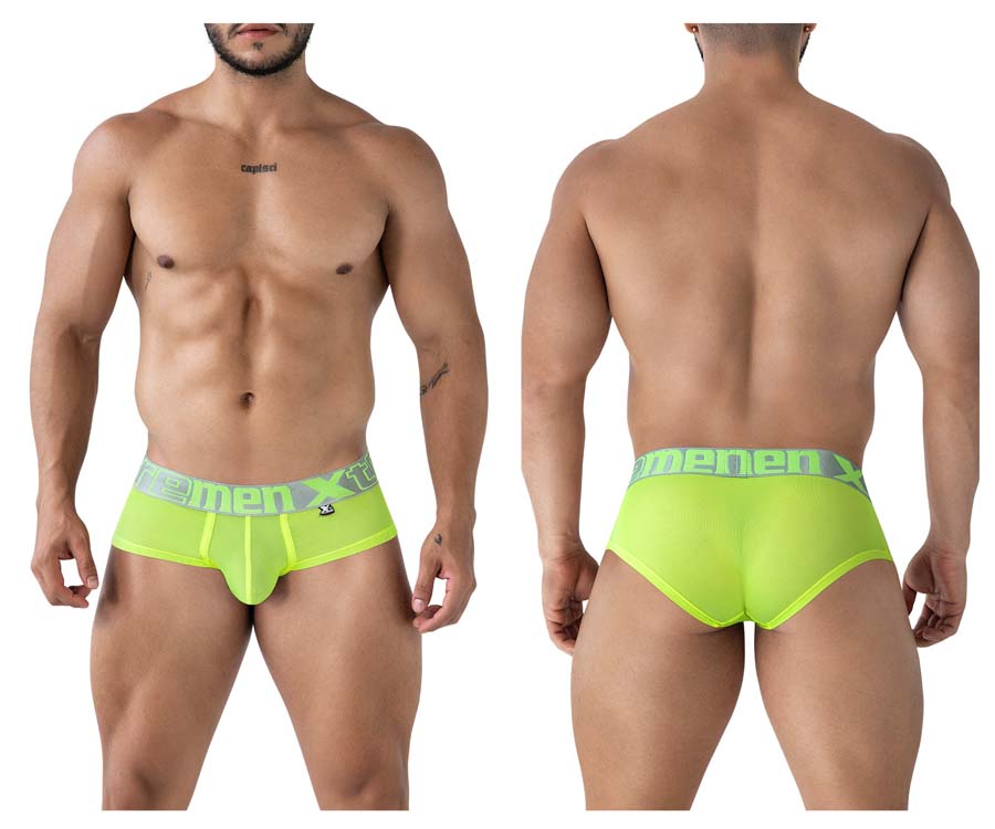 [Xtremen] Microfiber Briefs Neon Green (91236)